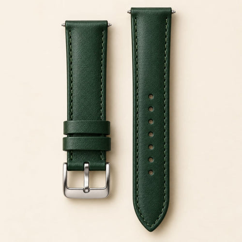 Varsefar forest-green replacement watch strap