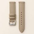 Varsefar sand-colored replacement watch strap