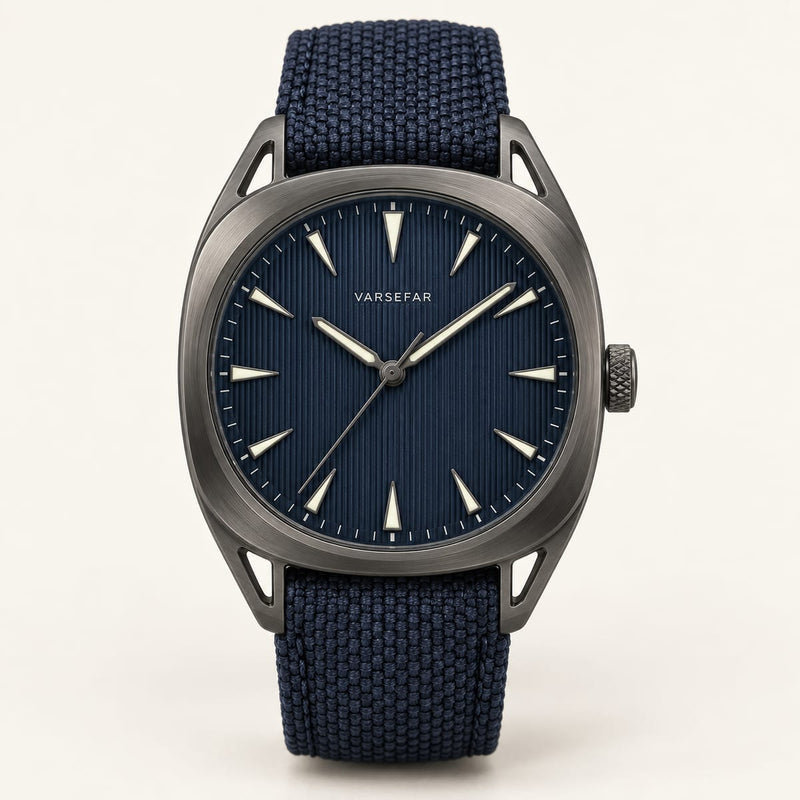 Varsefar Slate watch with dark dial