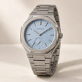 Varsefar Horizon watch with pale blue dial